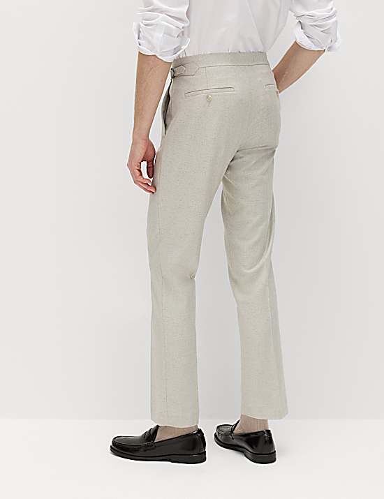 Tailored Striped Longline Waistcoat