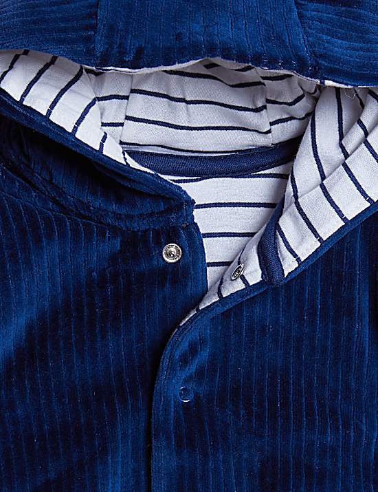 Tailored Striped Longline Waistcoat