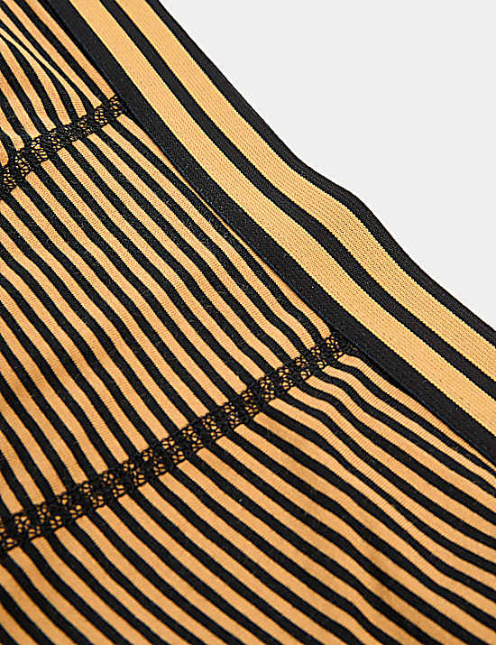 Tailored Striped Longline Waistcoat