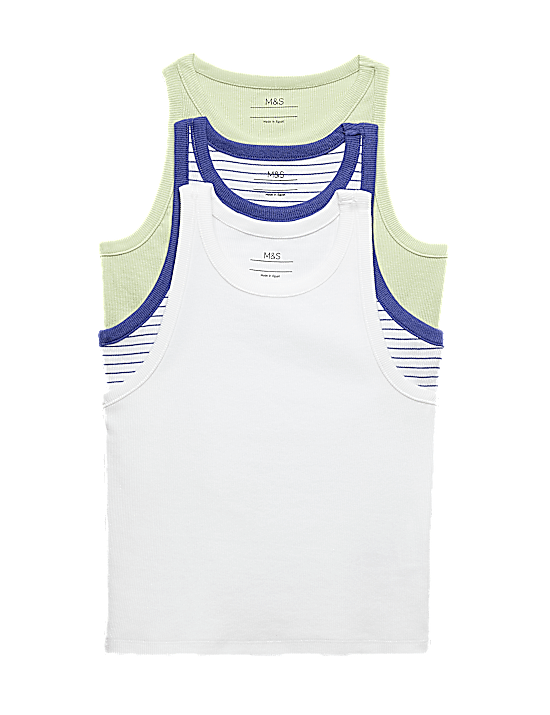 Tailored Striped Longline Waistcoat