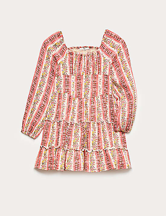 Tailored Striped Longline Waistcoat