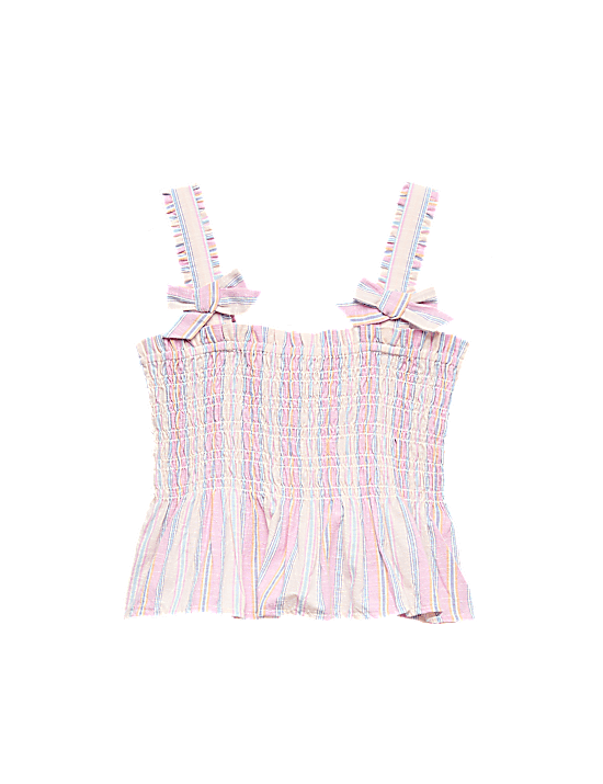 Tailored Striped Longline Waistcoat