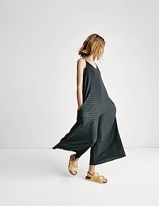 Tailored Striped Longline Waistcoat