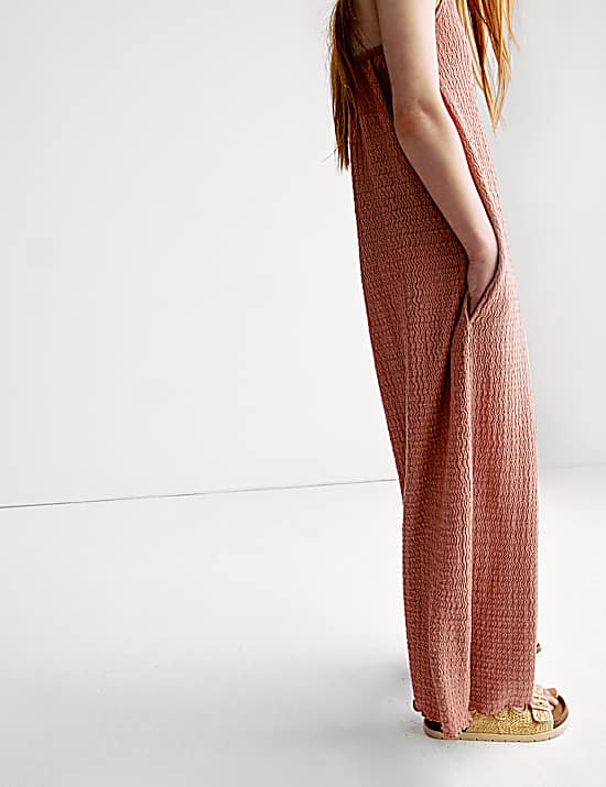 Tailored Striped Longline Waistcoat