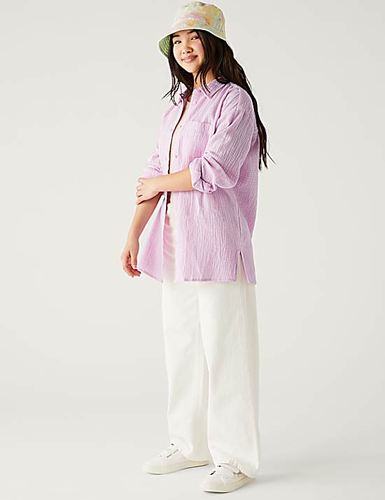 Tailored Striped Longline Waistcoat