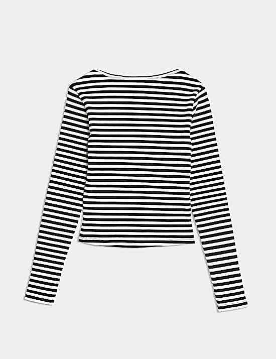 Tailored Striped Longline Waistcoat