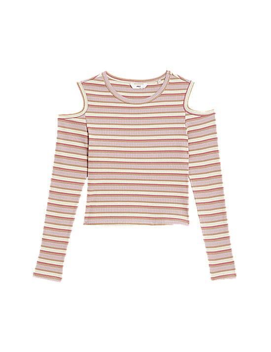 Tailored Striped Longline Waistcoat