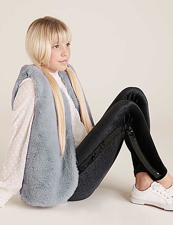 Tailored Striped Longline Waistcoat
