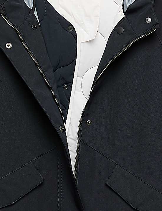 Tailored Striped Longline Waistcoat