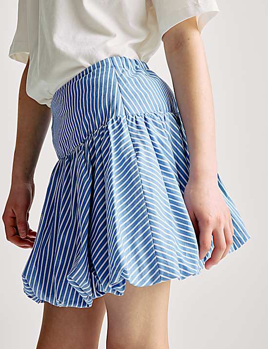 Tailored Striped Longline Waistcoat