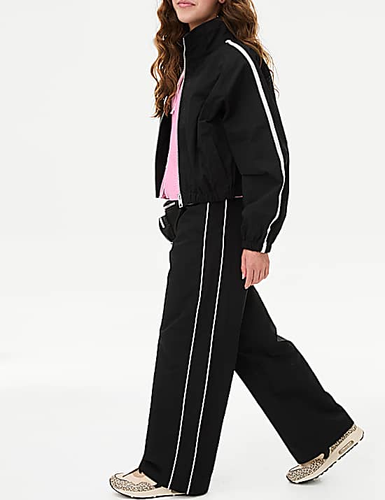 Tailored Striped Longline Waistcoat