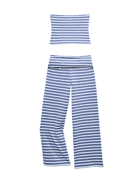 Tailored Striped Longline Waistcoat