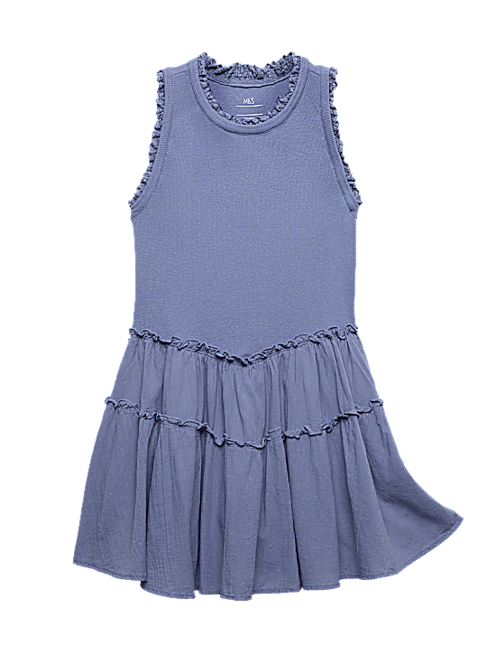 Tailored Striped Longline Waistcoat