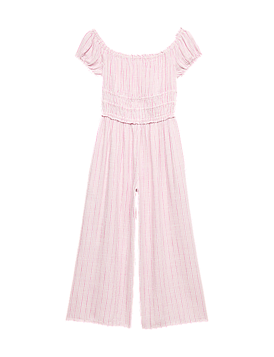 Tailored Striped Longline Waistcoat