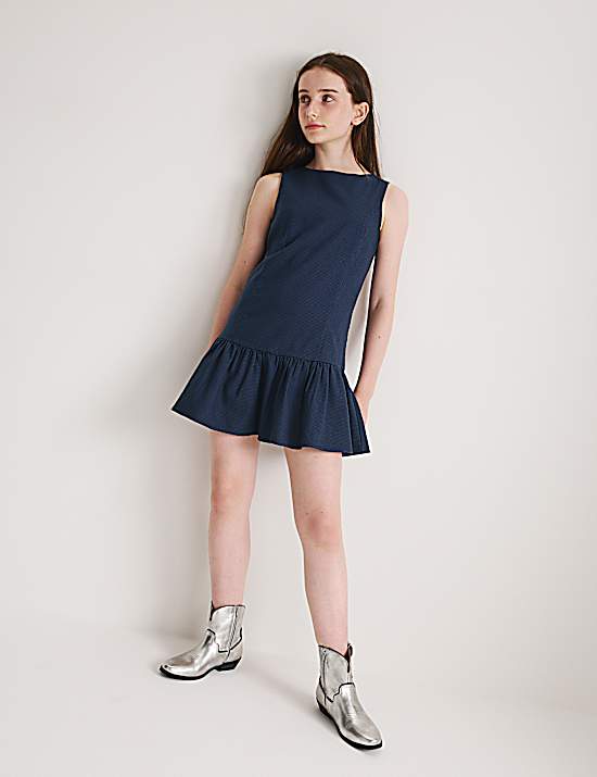 Tailored Striped Longline Waistcoat