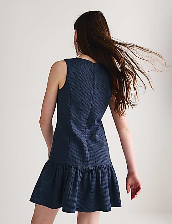 Tailored Striped Longline Waistcoat