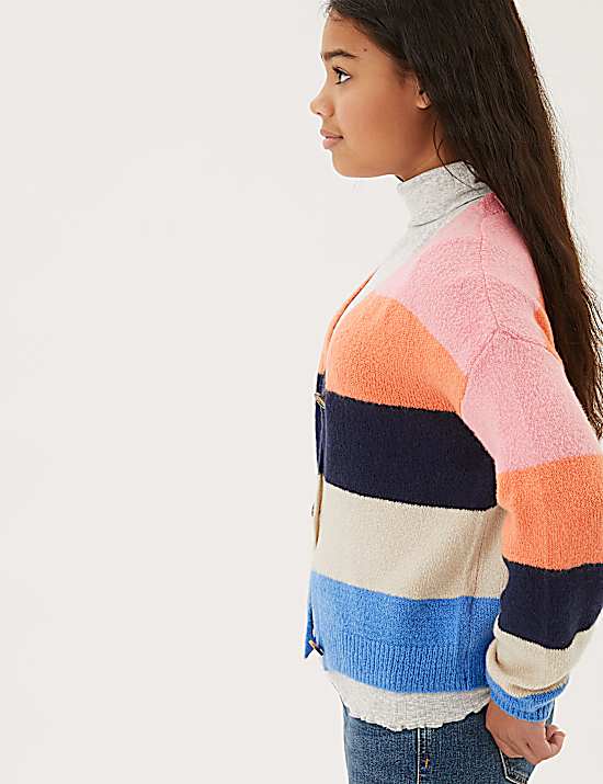 Tailored Striped Longline Waistcoat