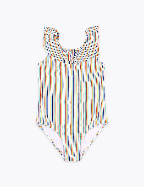 Tailored Striped Longline Waistcoat