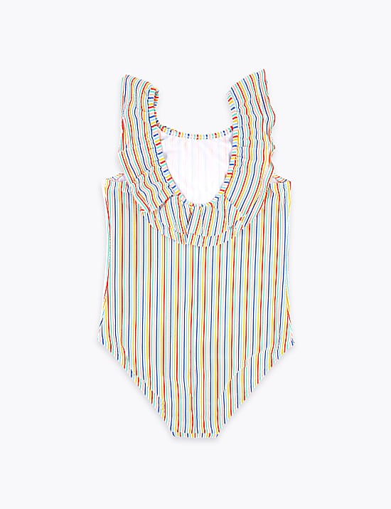 Tailored Striped Longline Waistcoat