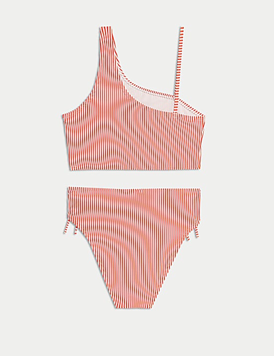 Tailored Striped Longline Waistcoat