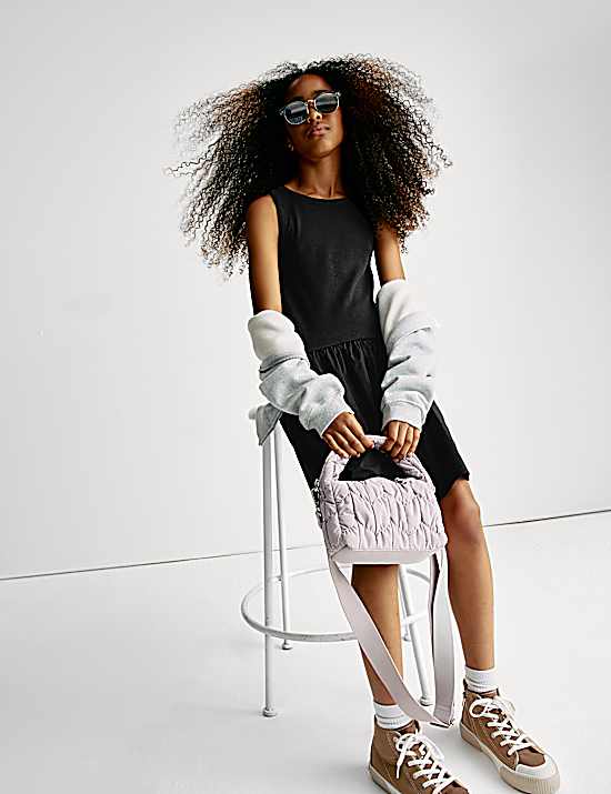 Tailored Striped Longline Waistcoat