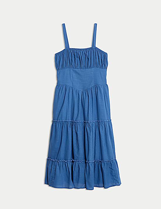 Tailored Striped Longline Waistcoat