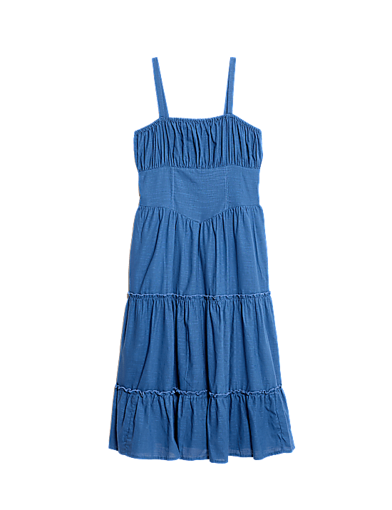 Tailored Striped Longline Waistcoat