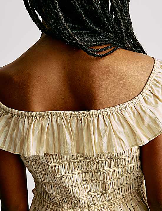 Tailored Striped Longline Waistcoat