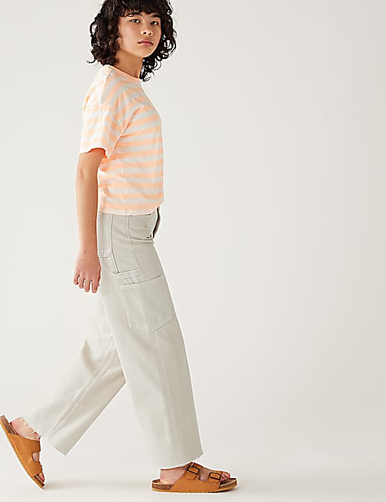 Tailored Striped Longline Waistcoat
