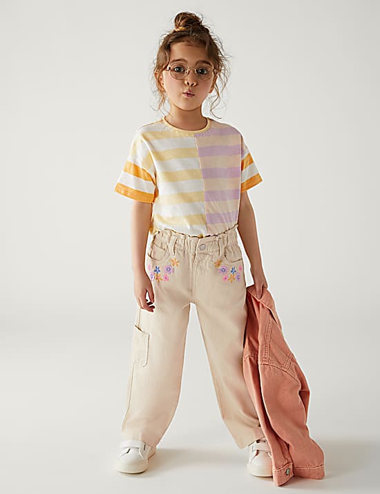 Tailored Striped Longline Waistcoat