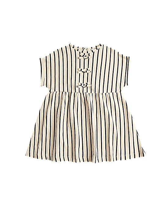 Tailored Striped Longline Waistcoat