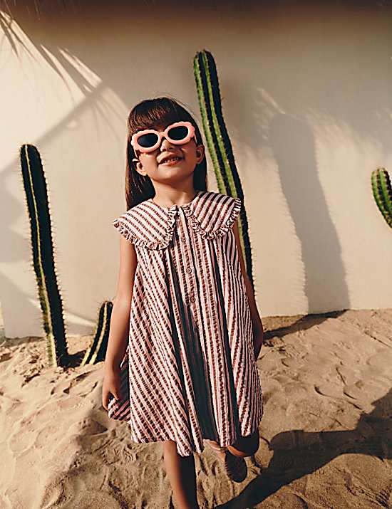 Tailored Striped Longline Waistcoat