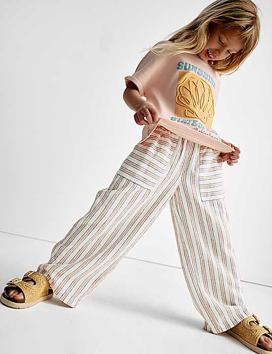 Tailored Striped Longline Waistcoat
