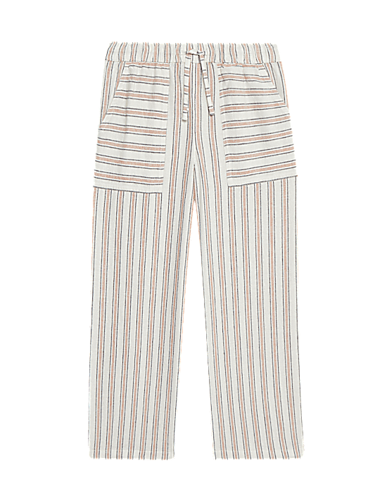 Tailored Striped Longline Waistcoat