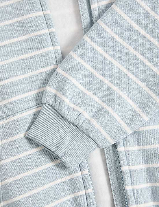Tailored Striped Longline Waistcoat