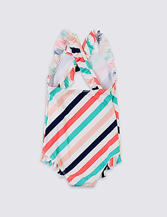 Tailored Striped Longline Waistcoat