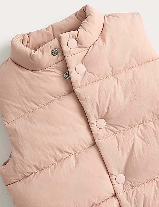 Tailored Striped Longline Waistcoat