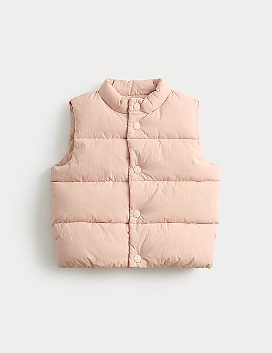 Tailored Striped Longline Waistcoat