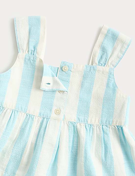 Tailored Striped Longline Waistcoat
