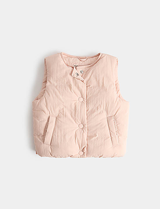Tailored Striped Longline Waistcoat