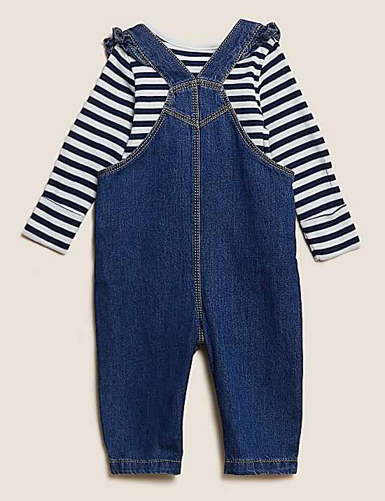 Tailored Striped Longline Waistcoat