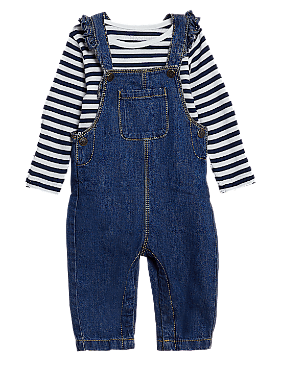 Tailored Striped Longline Waistcoat