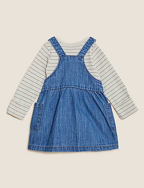 Tailored Striped Longline Waistcoat