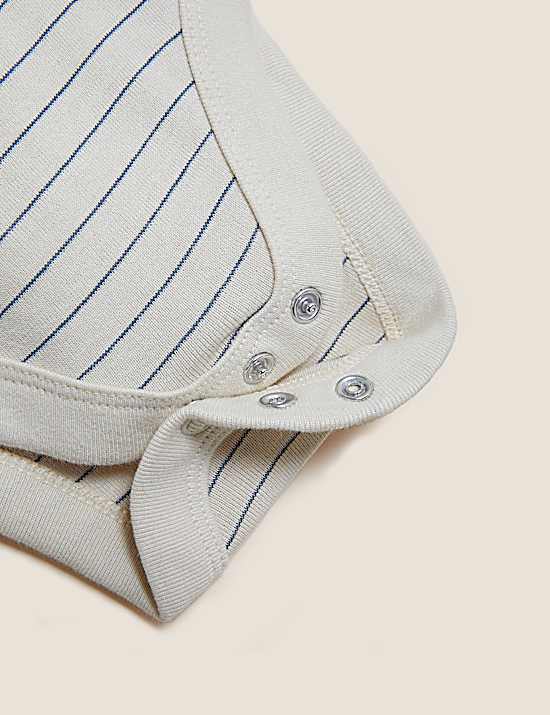 Tailored Striped Longline Waistcoat