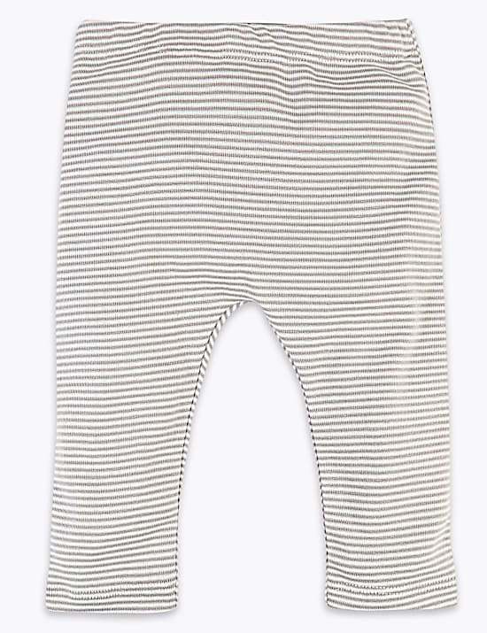 Tailored Striped Longline Waistcoat