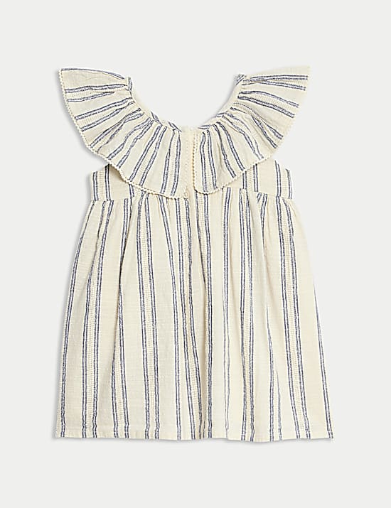 Tailored Striped Longline Waistcoat
