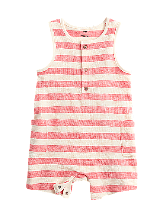 Tailored Striped Longline Waistcoat