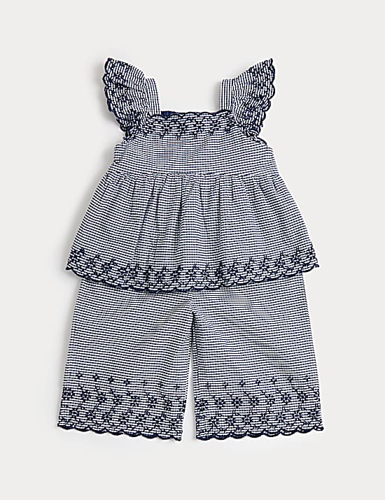Tailored Striped Longline Waistcoat