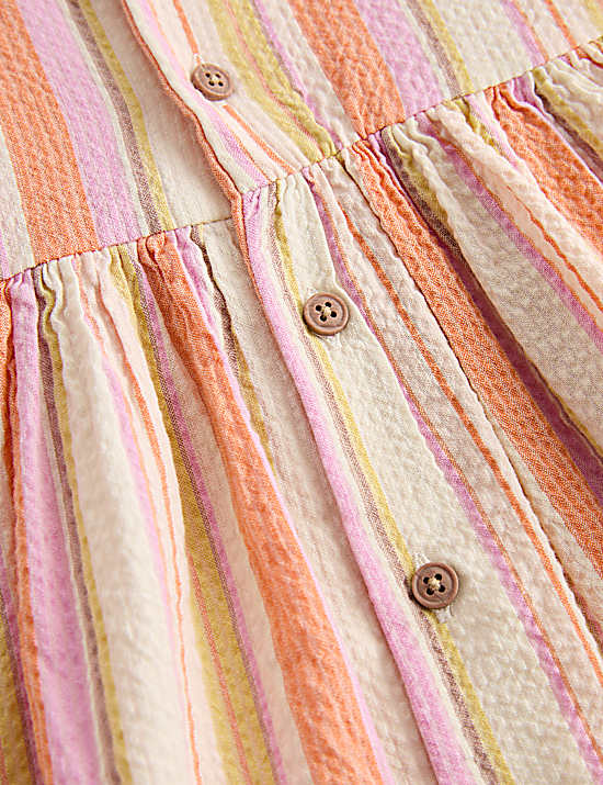 Tailored Striped Longline Waistcoat