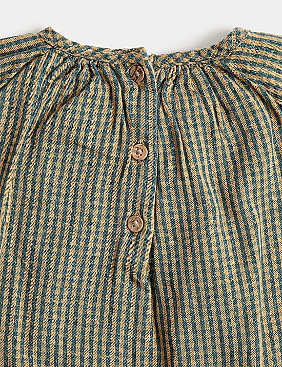 Tailored Striped Longline Waistcoat